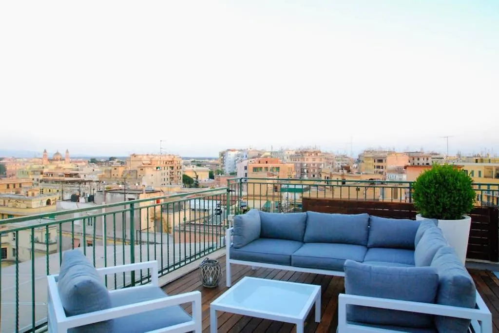 A Terrific Terrace Penthouse Apartment Rome