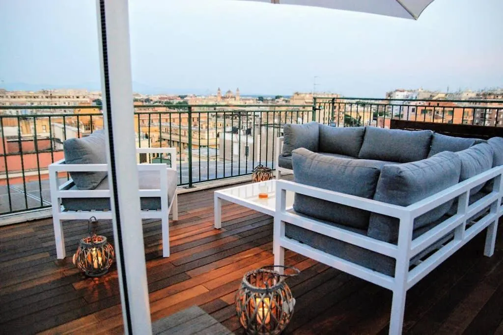 A Terrific Terrace Penthouse Apartment Rome 0*,