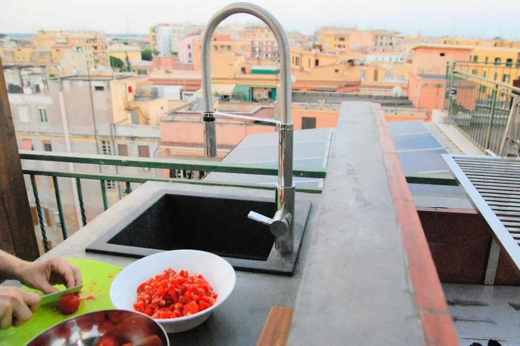 A Terrific Terrace Penthouse Apartment Rome